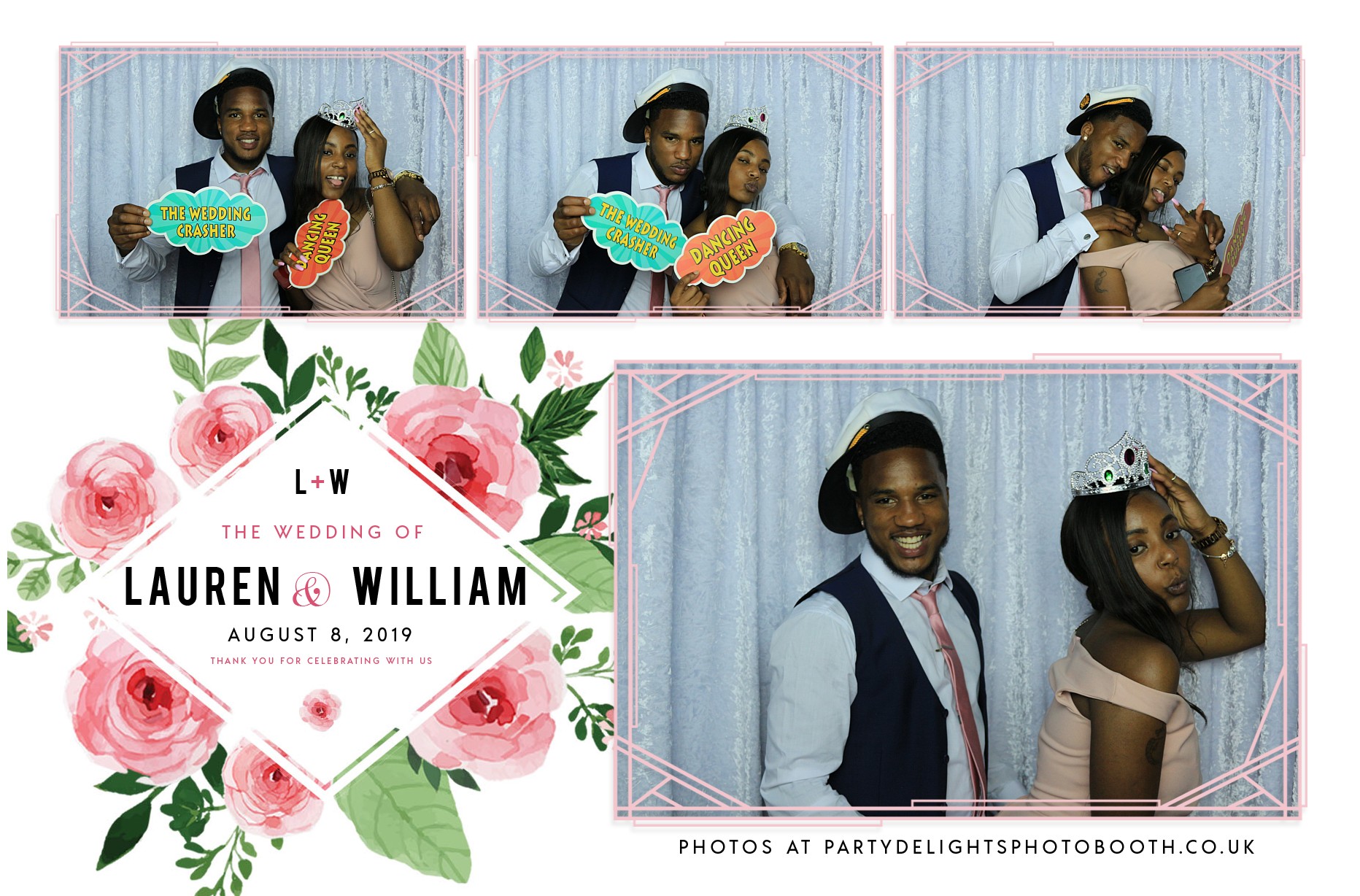 Lauren and Will’s Wedding - Prints | View more photos from the event at gallery.partydelightsphotobooth.co.uk/u/PartyDelightsPhotoBooth/Lauren-and-Will’s-Wedding-Prints